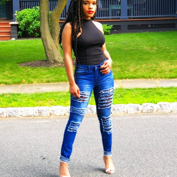 Lucky & Blessed (L&B) Size 14 Skinny Jean - Picture 1 of 8